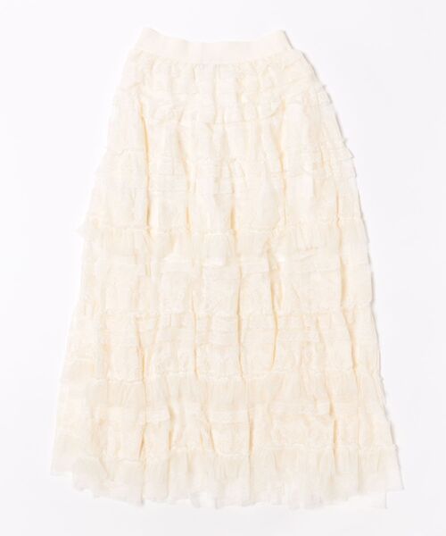 スカート ARLEA TULLE MAXI SKIRT | ARLEA チュール マキシ スカートの画像