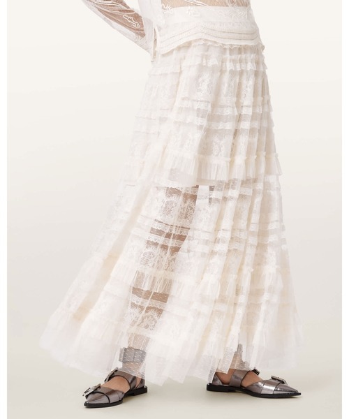 スカート ARLEA TULLE MAXI SKIRT | ARLEA チュール マキシ スカートの画像