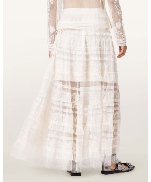 スカート ARLEA TULLE MAXI SKIRT | ARLEA チュール マキシ スカートの画像
