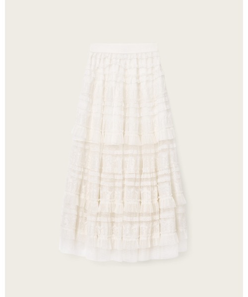 スカート ARLEA TULLE MAXI SKIRT | ARLEA チュール マキシ スカートの画像