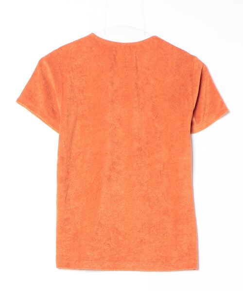 BASERANGE（ベースレンジ） 半袖Tシャツ M オレンジ レディース 
