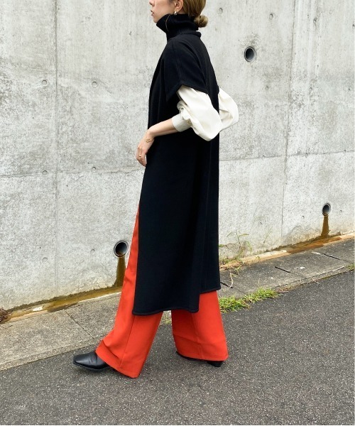 「y/m by RIKA」 ニットベスト FREE ブラック レディース_画像4