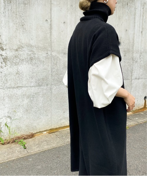 「y/m by RIKA」 ニットベスト FREE ブラック レディース_画像9