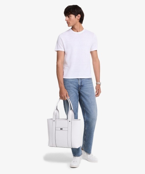 「MICHAEL KORS」 トートバッグ FREE ホワイト メンズの画像