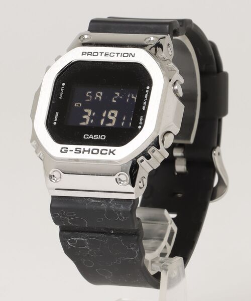 G-SHOCK デジタル腕時計 シルバー/ブラック、ソーラー G-SHOCK 「G-SHOCK」 デジタル腕時計 FREE ブラック×シルバー メンズ