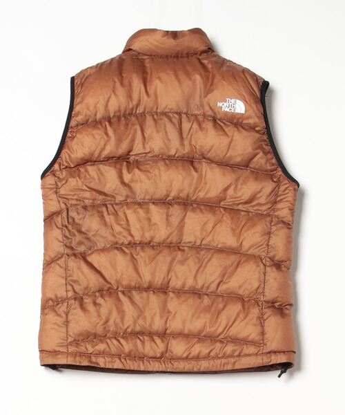 古着 THE NORTH FACE ダウンベスト メンズ M THE NORTH FACE（ザ ノースフェイス） ダウンベスト M ブラウン メンズ