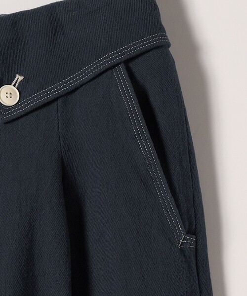 【BLACK】<ASTRAET>カルゼ ハイウエスト テーパードパンツ ASTRAET＞カルゼ ハイウエスト テーパードパンツ｜ユナイテッド