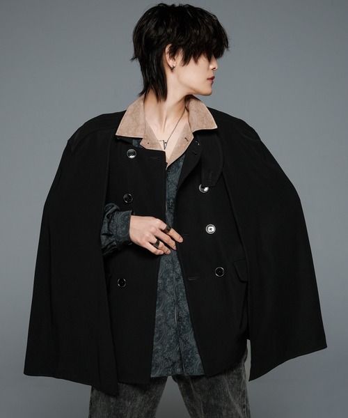 「ADRER」 ジャケット SMALL ブラック メンズの画像