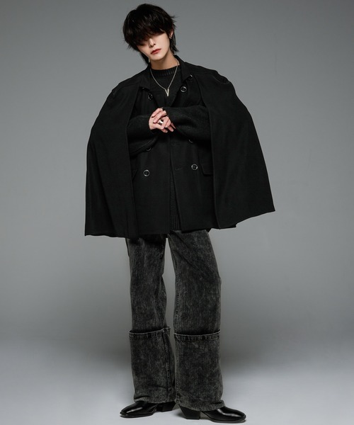 「ADRER」 ジャケット SMALL ブラック メンズの画像
