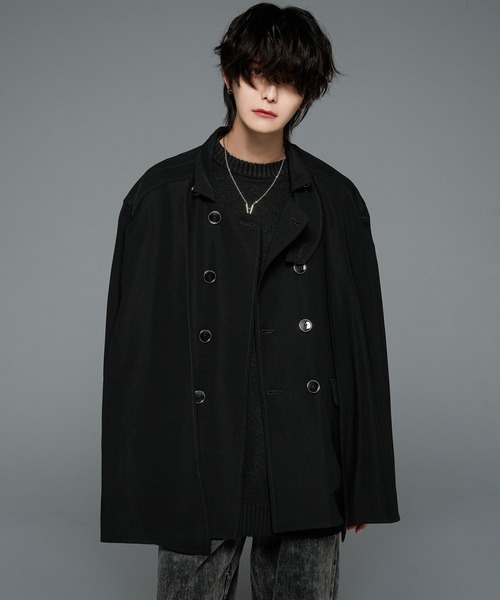 「ADRER」 ジャケット SMALL ブラック メンズの画像