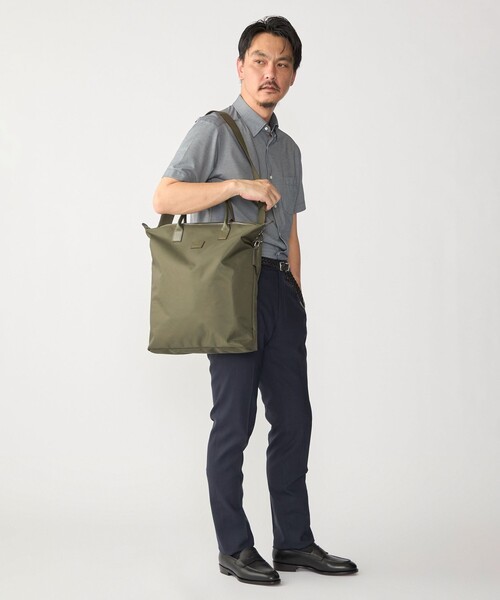 トートバッグ 「SHIPS別注」BONFANTI: ナイロン トート バッグ メンズの画像