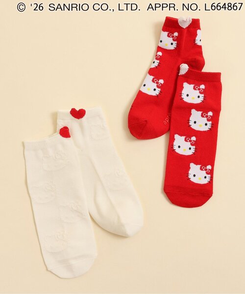 sanrio（サンリオ） 靴下 サンリオキャラクターズショートソックス