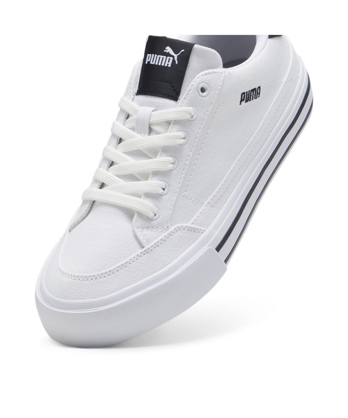 「PUMA」 シューズ 23.0cm ホワイト×ブラック メンズ_画像8