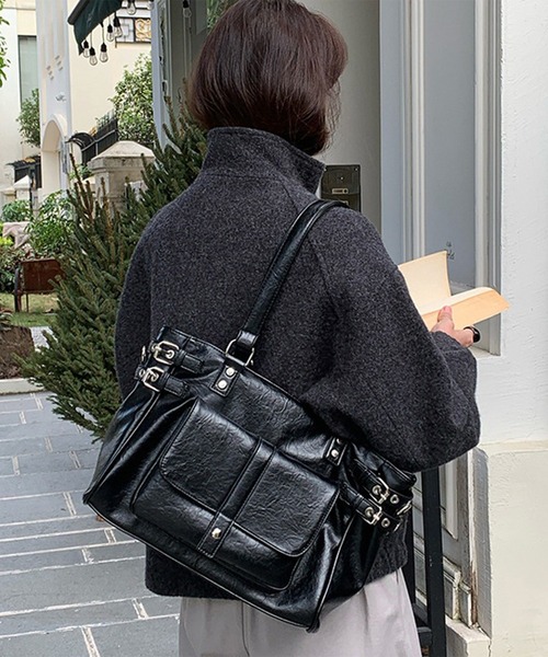 LYEON（リヨン） トートバッグ 「A4サイズ対応」ヴィンテージライク