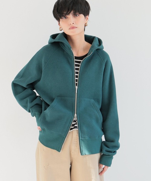 「BARNYARDSTORM」 ジップアップパーカー S ブラウン レディース_画像9