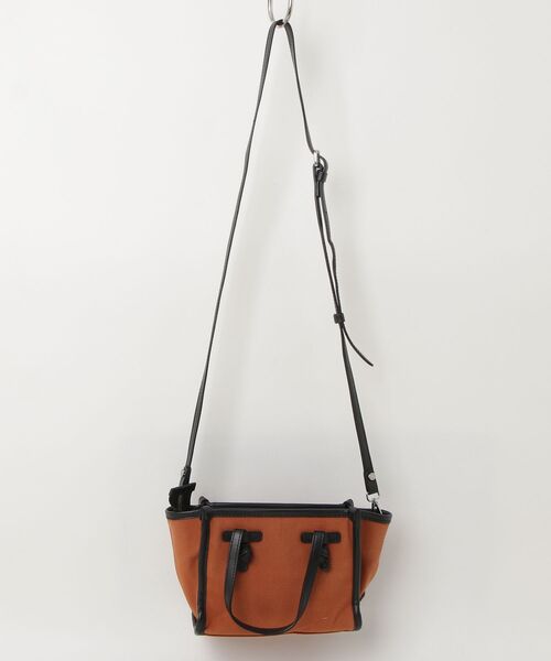 「GIANNI CHIARINI」 2WAYバッグ - オレンジ レディース_画像2