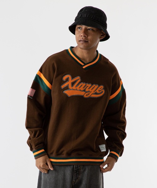 「XLARGE」 スウェットカットソー X-LARGE ブラック メンズ_画像3