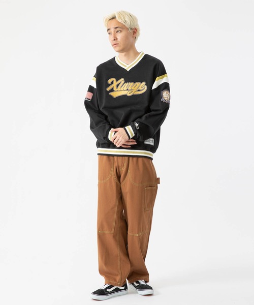 「XLARGE」 スウェットカットソー X-LARGE ブラック メンズ_画像8
