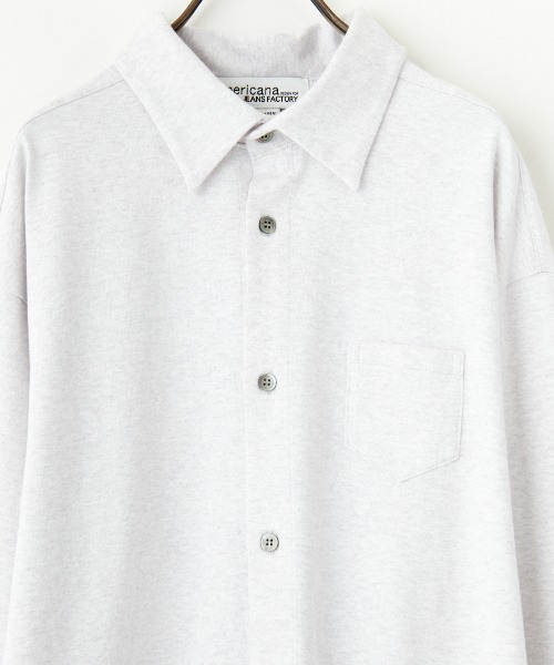「AMERICANA」 カーディガン ONE SIZE アッシュグレー レディースの画像