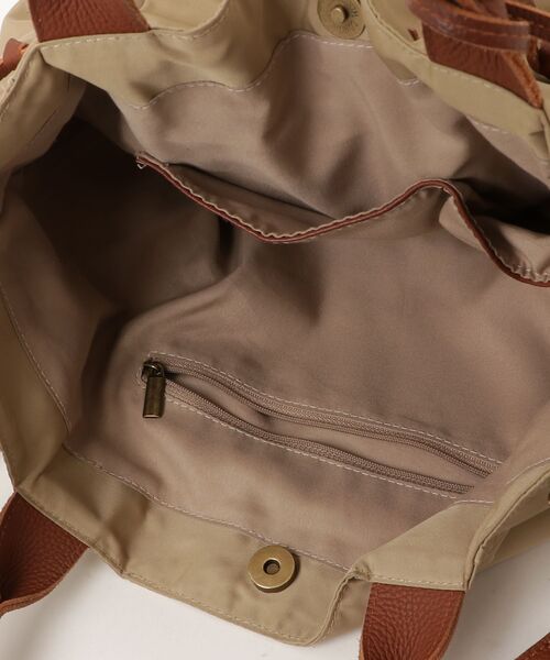 「Ray BEAMS」 2WAYバッグ ONE SIZE ベージュ レディース_画像4