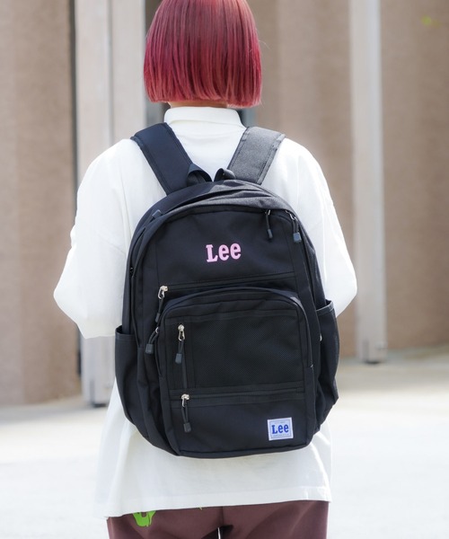 デイバック リュック 「Lee/リー」14ポケット 多機能バックパック 撥水 リュック 大容量 約35.5L レディース_17