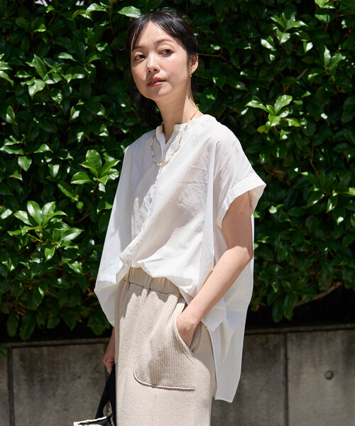ISSEY MIYAKE フレンチスリーブ ブラウス PLEATS PLEASE ISSEY MIYAKE - 美品 プリーツプリーズ イッセイミヤケ