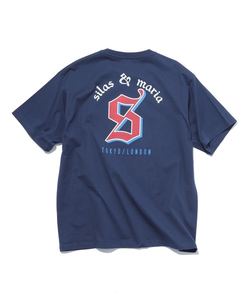 「SILAS」 半袖Tシャツ M ホワイト メンズ_画像3