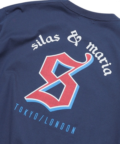 「SILAS」 半袖Tシャツ M ホワイト メンズ_画像9