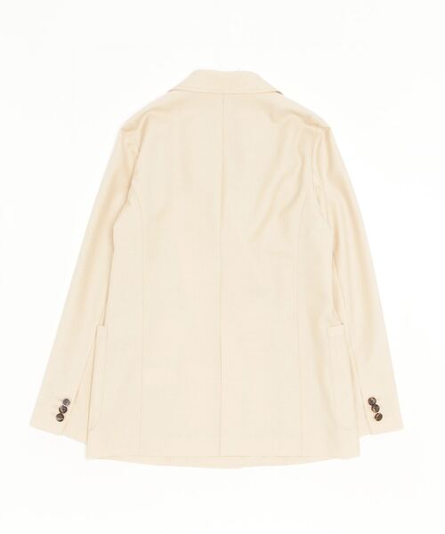 「Demi-Luxe BEAMS」 テーラードジャケット 38 ベージュ レディースの画像