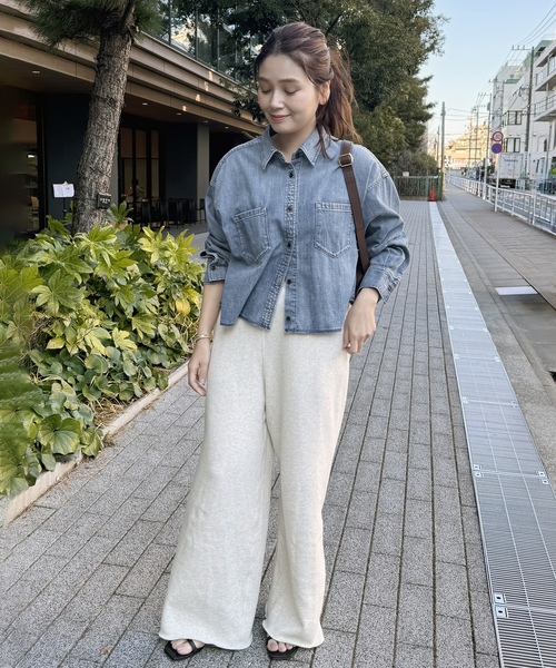 「JOURNAL STANDARD」 長袖シャツ FREE キャメル レディースの画像