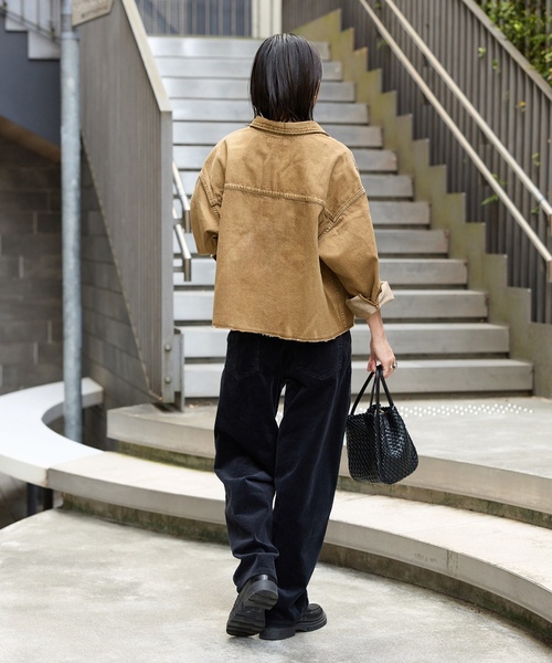 「JOURNAL STANDARD」 長袖シャツ FREE キャメル レディースの画像