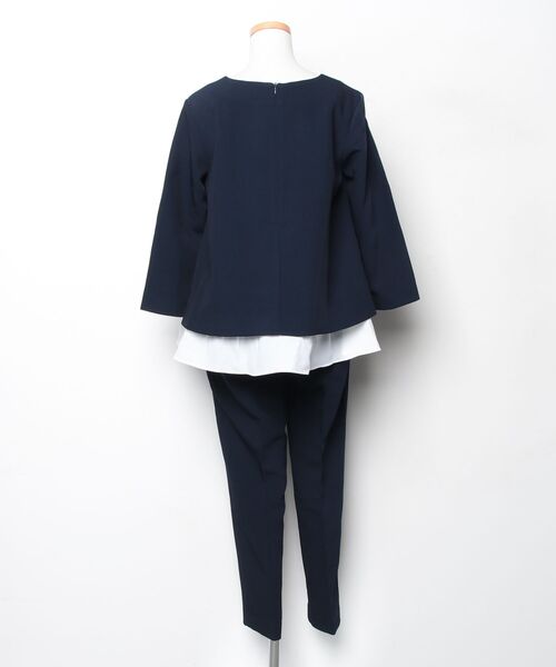 「DRESS LAB」 セットアップ S ネイビー レディース_画像2