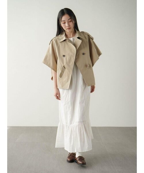 FIKA.（フィーカ） コート アウター Trench cape jacket レディース 