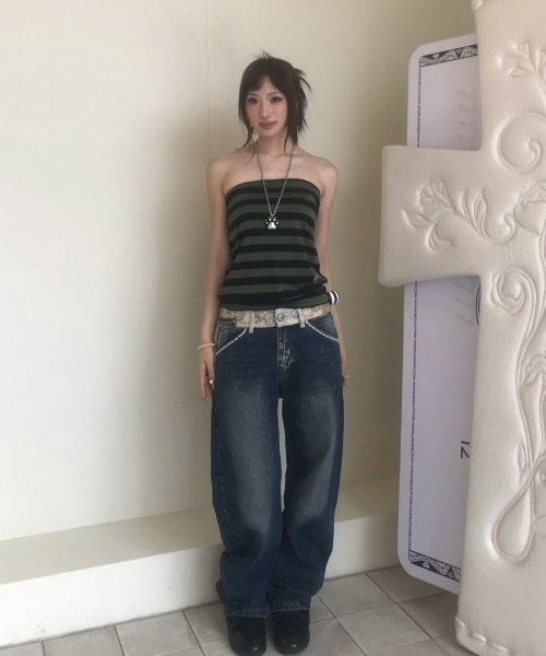 SCULPTOR（スカルプター） チューブトップ ベアトップ Sweet Kitty