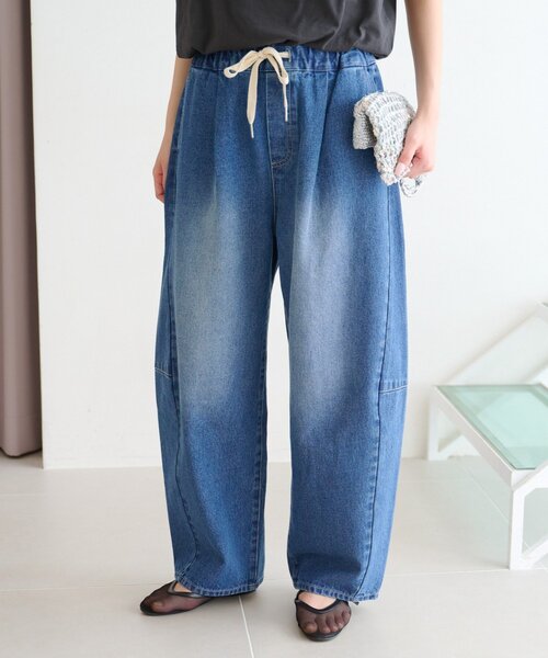 「CIAOPANIC TYPY」 デニムパンツ LARGE ブルー レディース_画像5