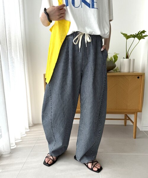 「CIAOPANIC TYPY」 デニムパンツ LARGE ブルー レディース_画像9