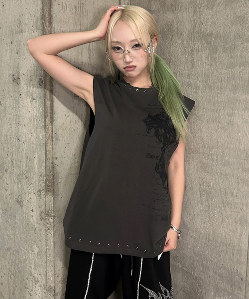 A'gem 9（エージェムナイン） タンクトップ A'GEM/9 × .kom 「A'GEM/9