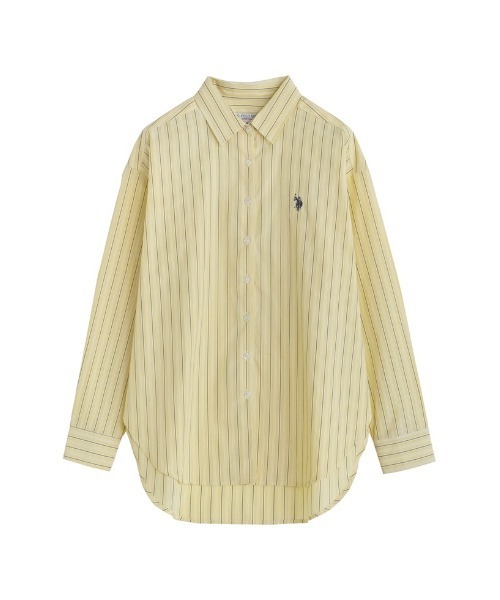 U.S. POLO ASSN.（ユーエスポロアッスン） 長袖シャツ LARGE イエロー 