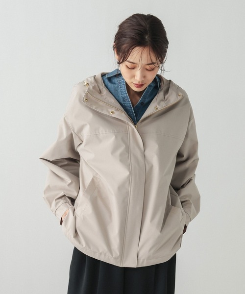 「GLOBAL WORK」 マウンテンパーカー MEDIUM ブラック レディース_画像5