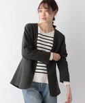 「GLOBAL WORK」 ノーカラージャケッ...の詳細画像3