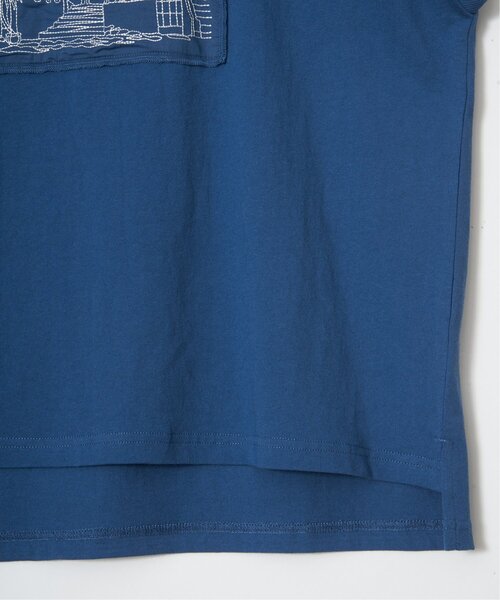 LBC（エルビーシー） tシャツ 半袖 冷感フレンチスリーブ刺繍Tシャツ
