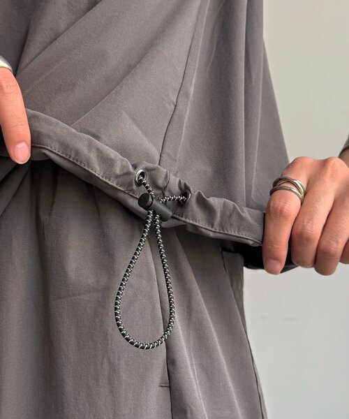 ワンピース 「3点セット」ストレッチナイロンパッカブルセットアップの画像