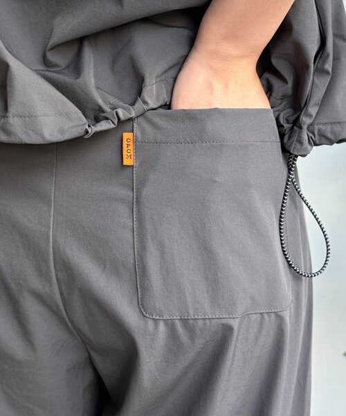 ワンピース 「3点セット」ストレッチナイロンパッカブルセットアップの画像