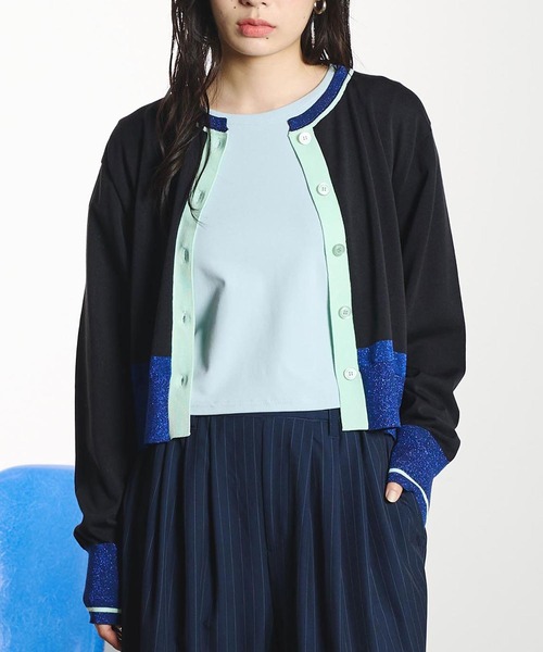 ROSE BUD（ローズバッド） ニット セーター COLOR CARDIGAN レディース