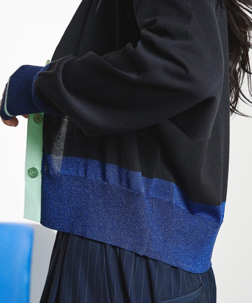 ROSE BUD（ローズバッド） ニット セーター COLOR CARDIGAN レディース