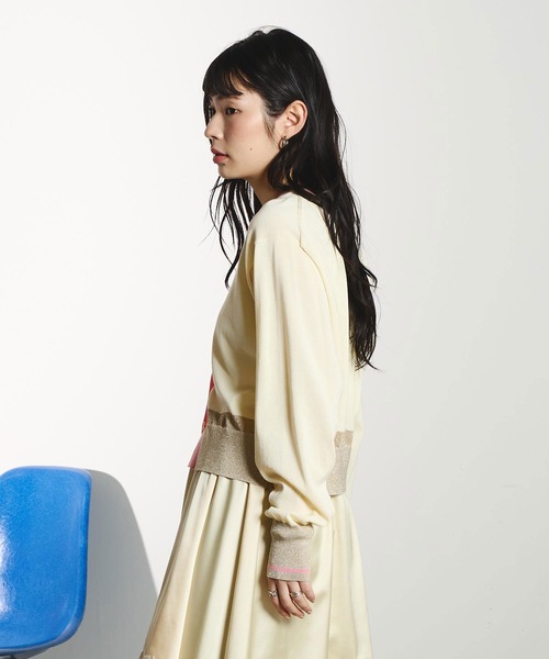 ROSE BUD（ローズバッド） ニット セーター COLOR CARDIGAN レディース