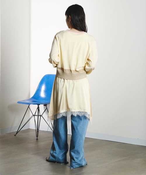 ROSE BUD（ローズバッド） ニット セーター COLOR CARDIGAN レディース