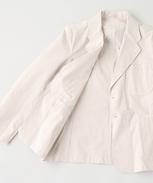 コート ジャケット fursac (フルサック)  Seersucker Jacket メンズ レディースの画像