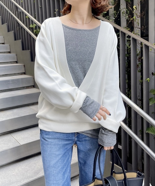 「Spick & Span」 長袖カットソー FREE ベージュ レディース_画像6