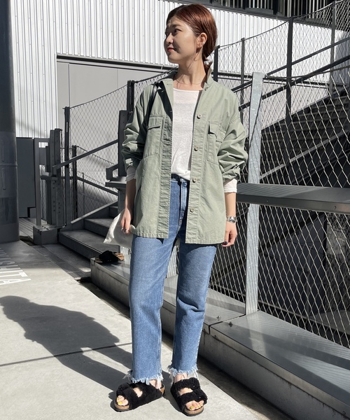 「Spick & Span」 長袖カットソー FREE ベージュ レディース_画像10